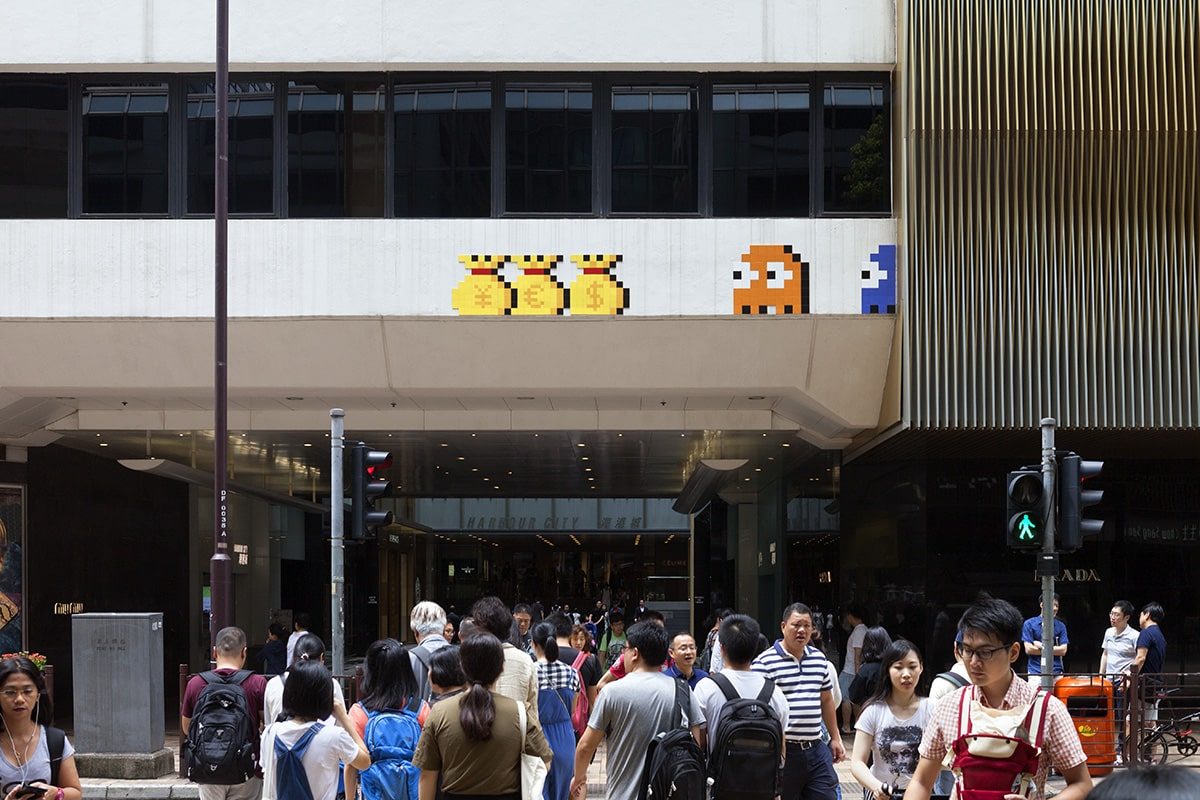 Invader in Hong Kong