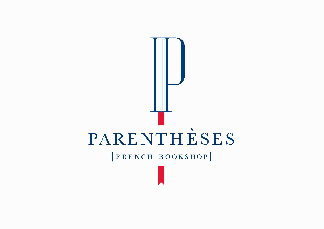 parentheses french bookstore