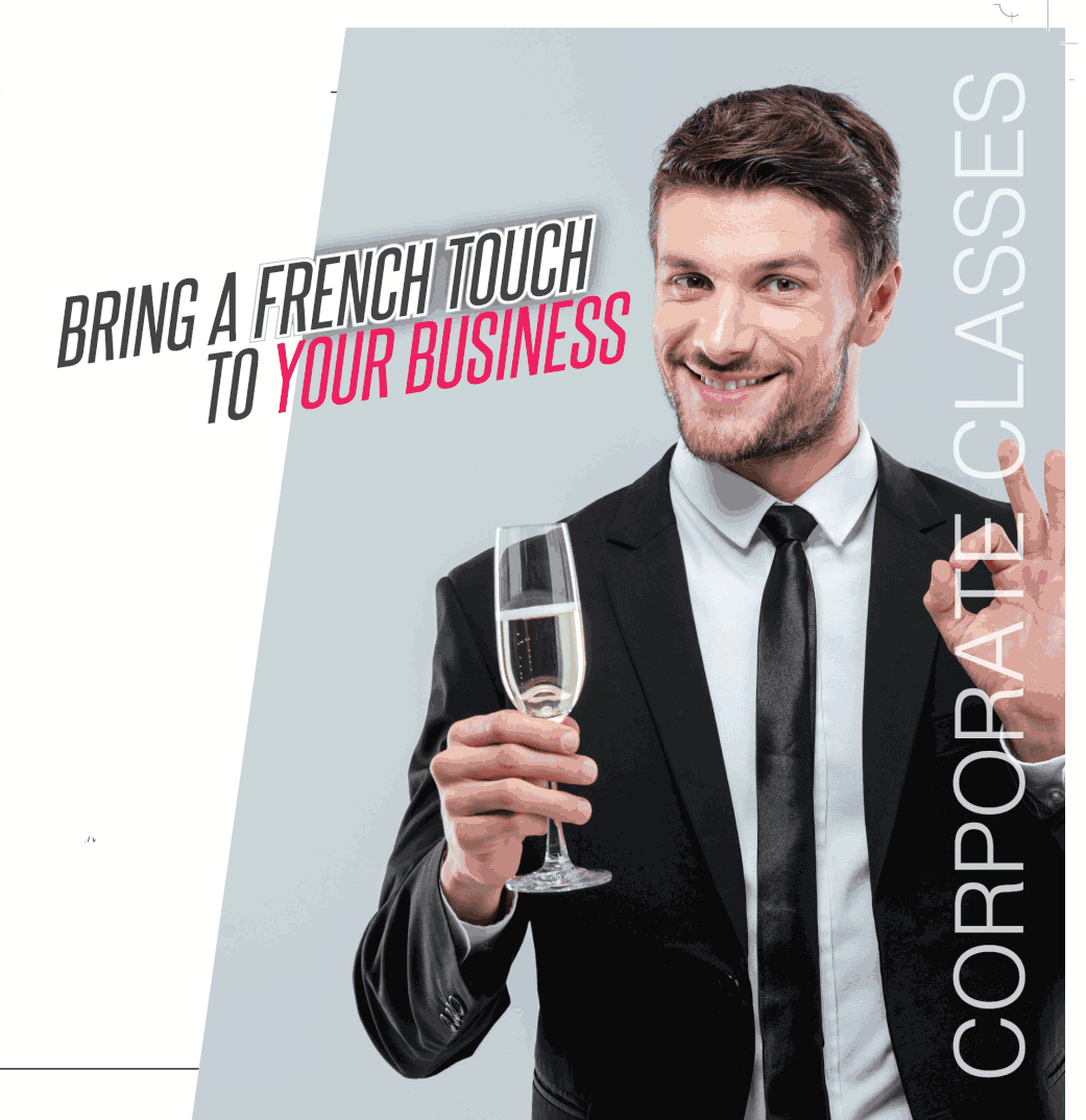 corporate and schools learn french lesson package