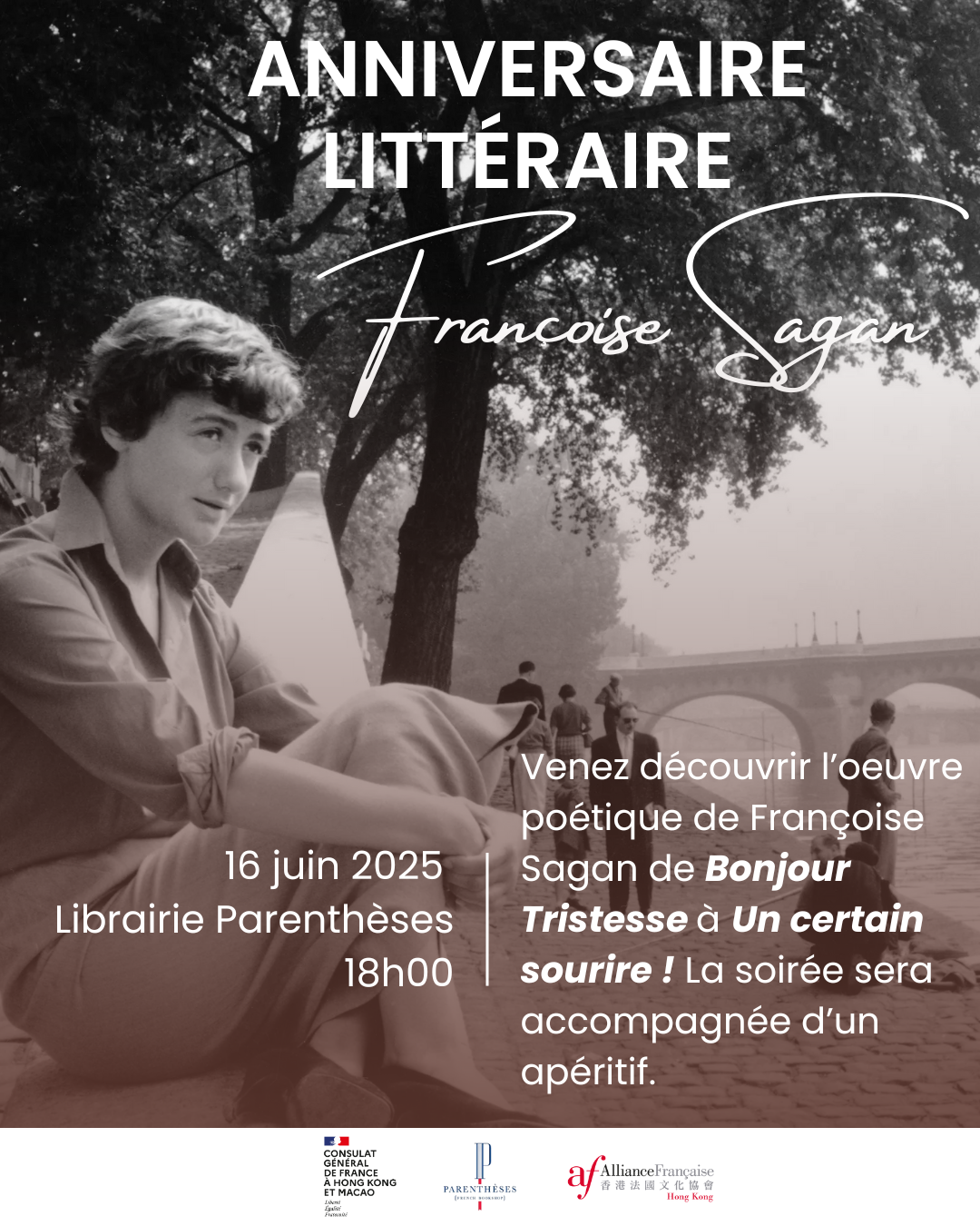 Anniversaire littéraire de Françoise Sagan