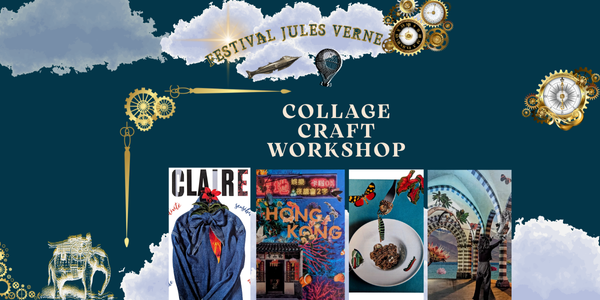 Make Your Own Jules Verne Collage Art