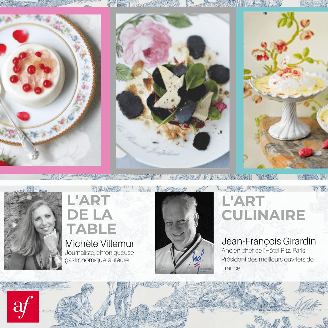 L'art de la table, l'art culinaire